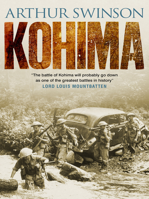 Kohima, by Arthur Swinson